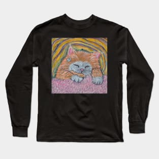 ginger kitten Long Sleeve T-Shirt